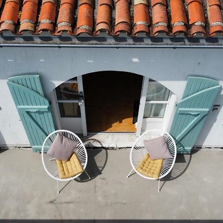 Front De Mer Rivedoux-Plage - Terrasse Exterieur - Parking エクステリア 写真