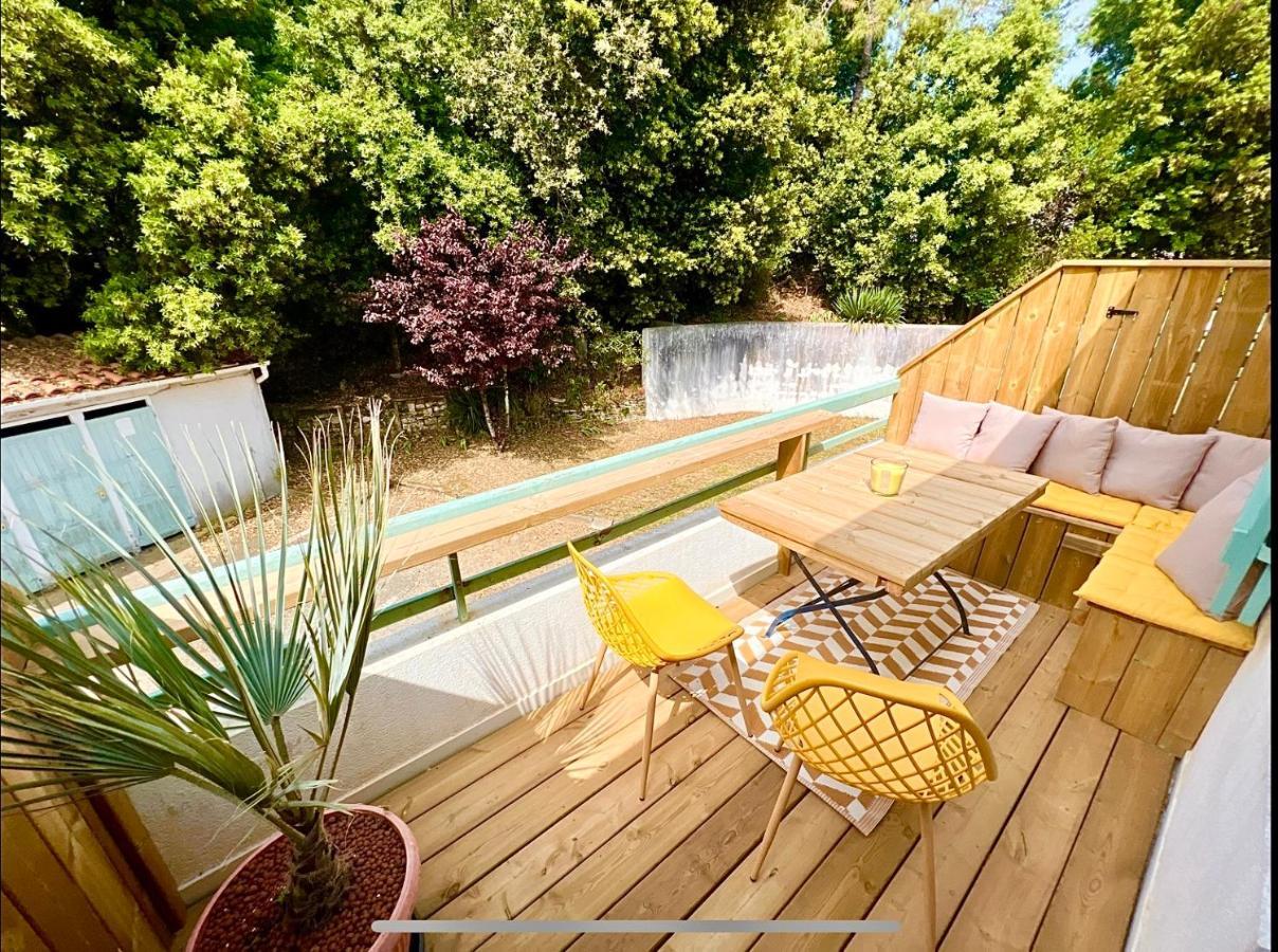 Front De Mer Rivedoux-Plage - Terrasse Exterieur - Parking エクステリア 写真